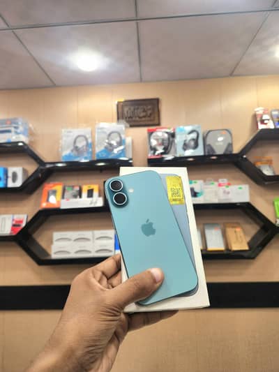 APPLE IPHONE 16 256 TEAL COLOR