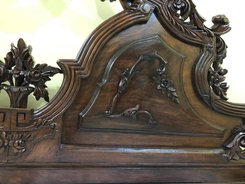 solid wood bedset 15