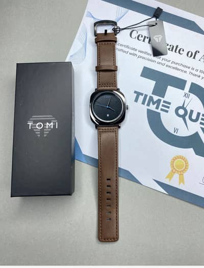 Tomi T-084 Date & Time strap Watch