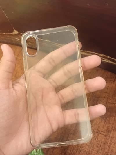 iphone xs transparent case