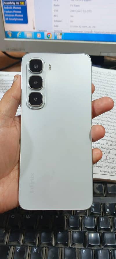 Infinix hot 60i  11 months Warranty With box &  charger Lush condition