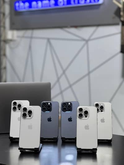 iPhone 15 pro official pta approved 128Gb