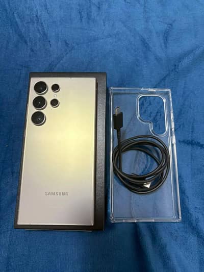 Samsung Galaxy S24 Ultra 12/512 Complete Box Urgent Sale Connect Wtp