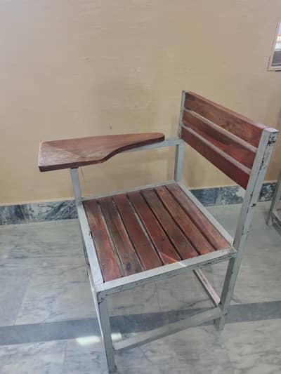 School / Academy  chair with  Board.     (Bulk stack)(+92-345-5100281)