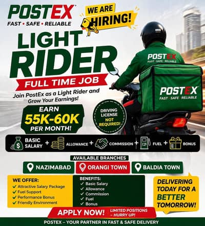 Rider Jobs