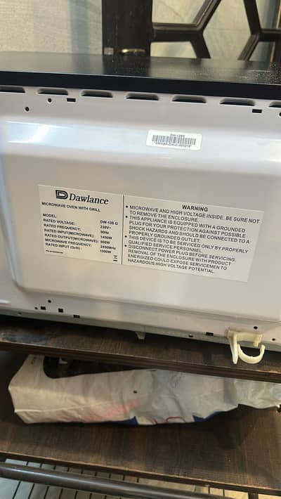 Less used microwave urgently sale