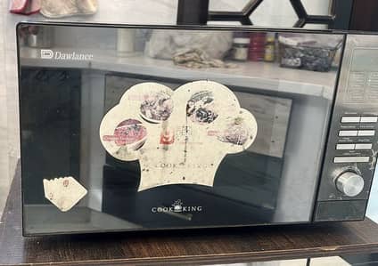 Less used microwave urgently sale