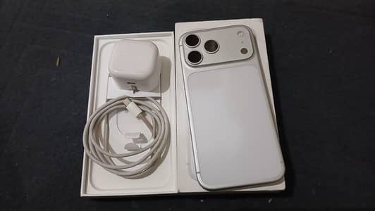 iPhone 17 Pro Max | 256 GB | JV | Complete Box | Like New | Urgent Sal