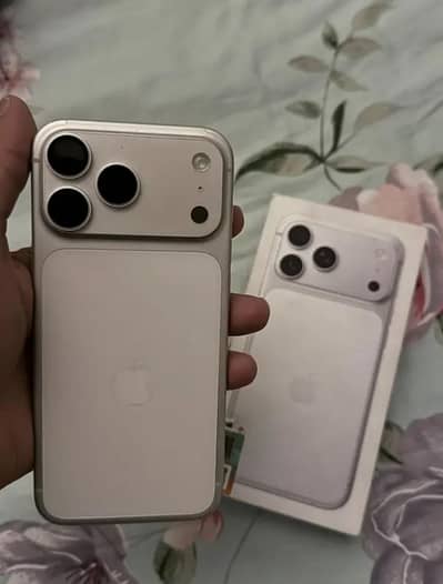 iPhone 17 Pro Max 512GB PTA Approved 100% Battery (Full Box)