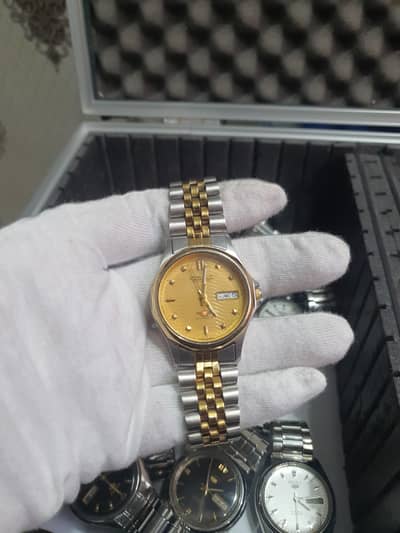 Citizen Eagle 7 Automatic – Two-Tone Gold & Silver – 21 Jewels