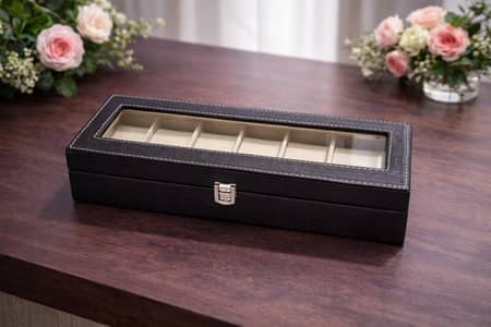 6 Slot Premium Watch Box 0321-2996484
