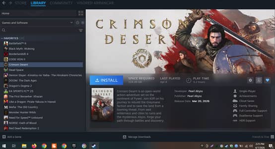 Crimson Desert Deluxe Edition
