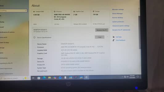 computer AMD PRO A8-8650B R7, 10 Compute Cores 4C+6G (3.20 GHz)