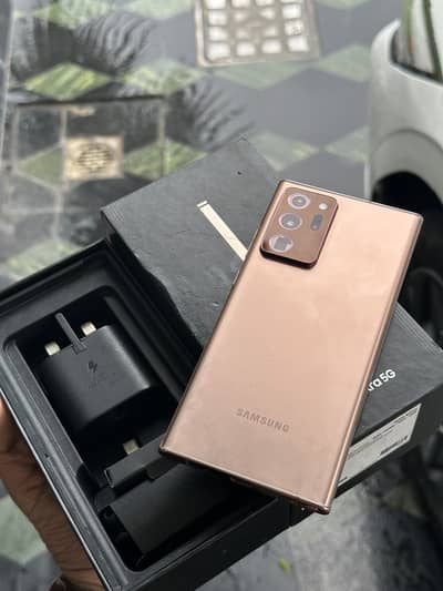 Samsung note 20 ultra 12/256 Physical dubal offical pta Approved