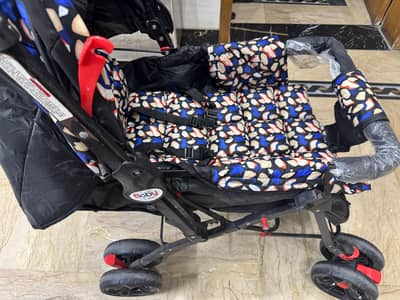 New Almost Stroller Gear/ Baby Pram/ baby walker urgent sale