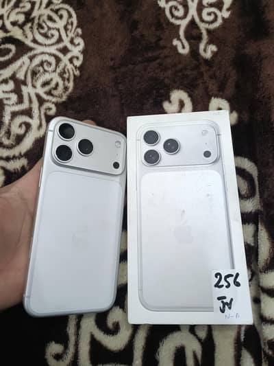 iphone 17 pro max  jv silver colour