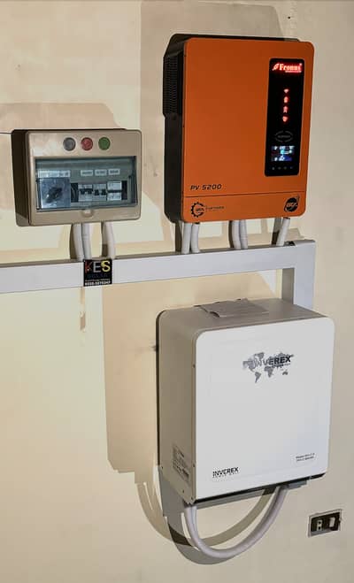 Fronus PV 5200 with Inverex 24v 100ah Li-ion Battery