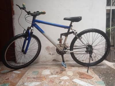Bicycle full size- mountain bike - shocks