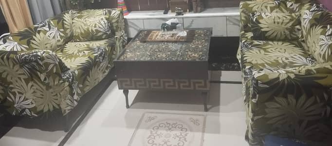 Sofa Set With Table