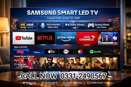 BUY 42 SMART LED TV WITH WALL BRACKET , ALL SIZES AVAILABLE