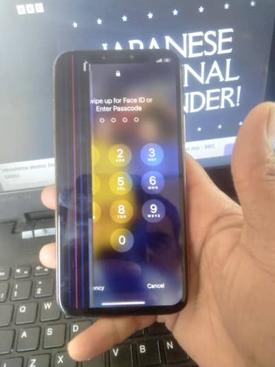 Iphone 11pro Non pta panal half damage