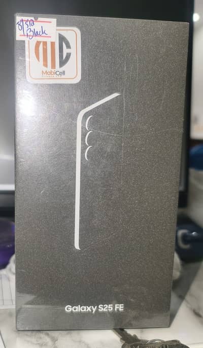 Samsung Mobile S25 FE Jetblack