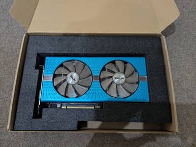 Radeon RX 590 GME 8GB with box in Excellent condition