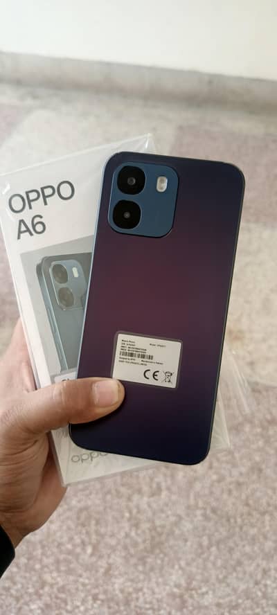 oppo A6 8gb 256gb Just Box opn Full wrantty Me he abi price58000 Only