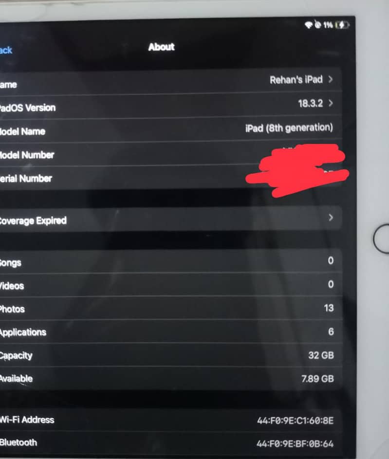 Ipad 8th generation 2