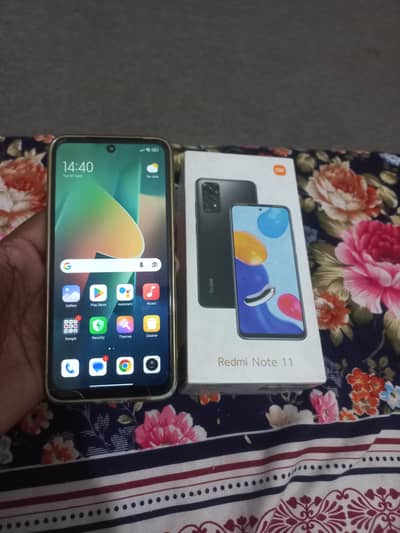 Redmi not 11 pta official 6/128GB with box