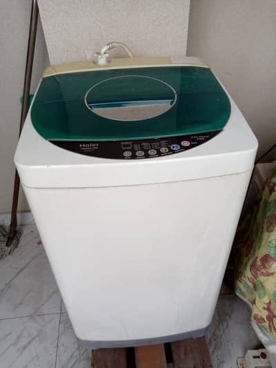 Haier washing machine