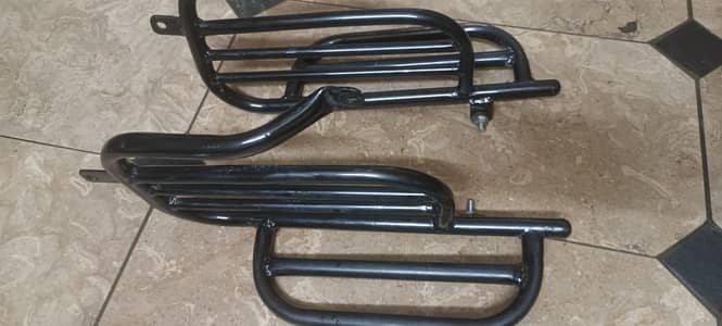 Honda CB 150F safe guard and footrest