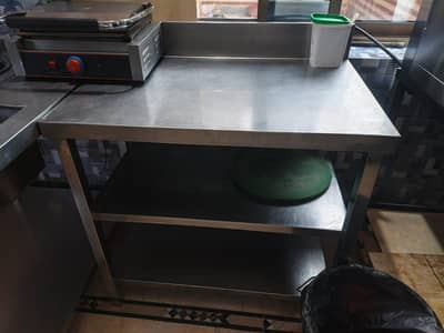 Complete fast food kitchen