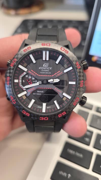 Casio Edifice ECB-2000PB-1ADF (Bluetooth, Solar) – Excellent Condition