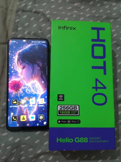 Infinix hot 40 storage 16/256