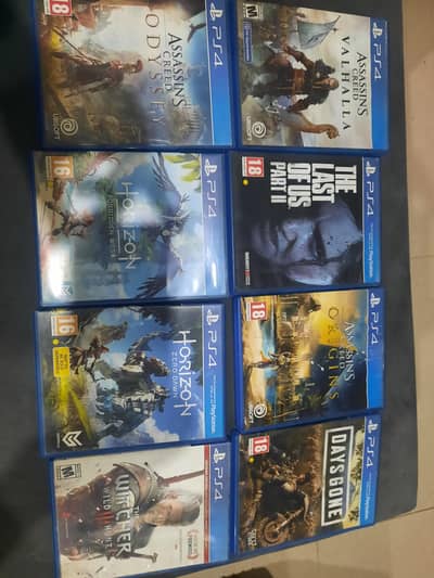  PS4 Games for Sale – Excellent Condition 