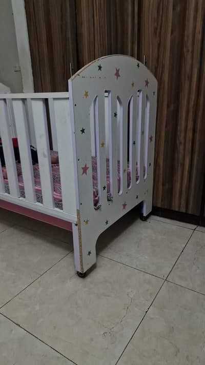 Kids Cot/ Bedding for sale with mattress