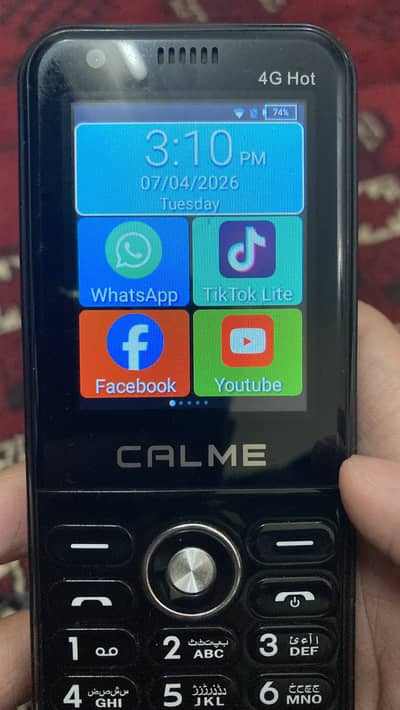 Calme 4g hot touch PTA