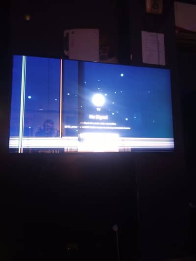 Samsung qled 55inch (panel damage)