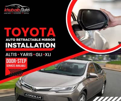 all car side mirrors , Retractable mirrors, Power Windows Steering