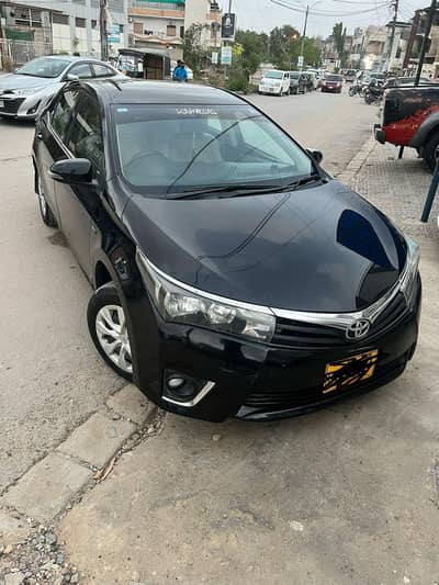 Corolla xli 2016 B2B Original black colour No Minor Rust