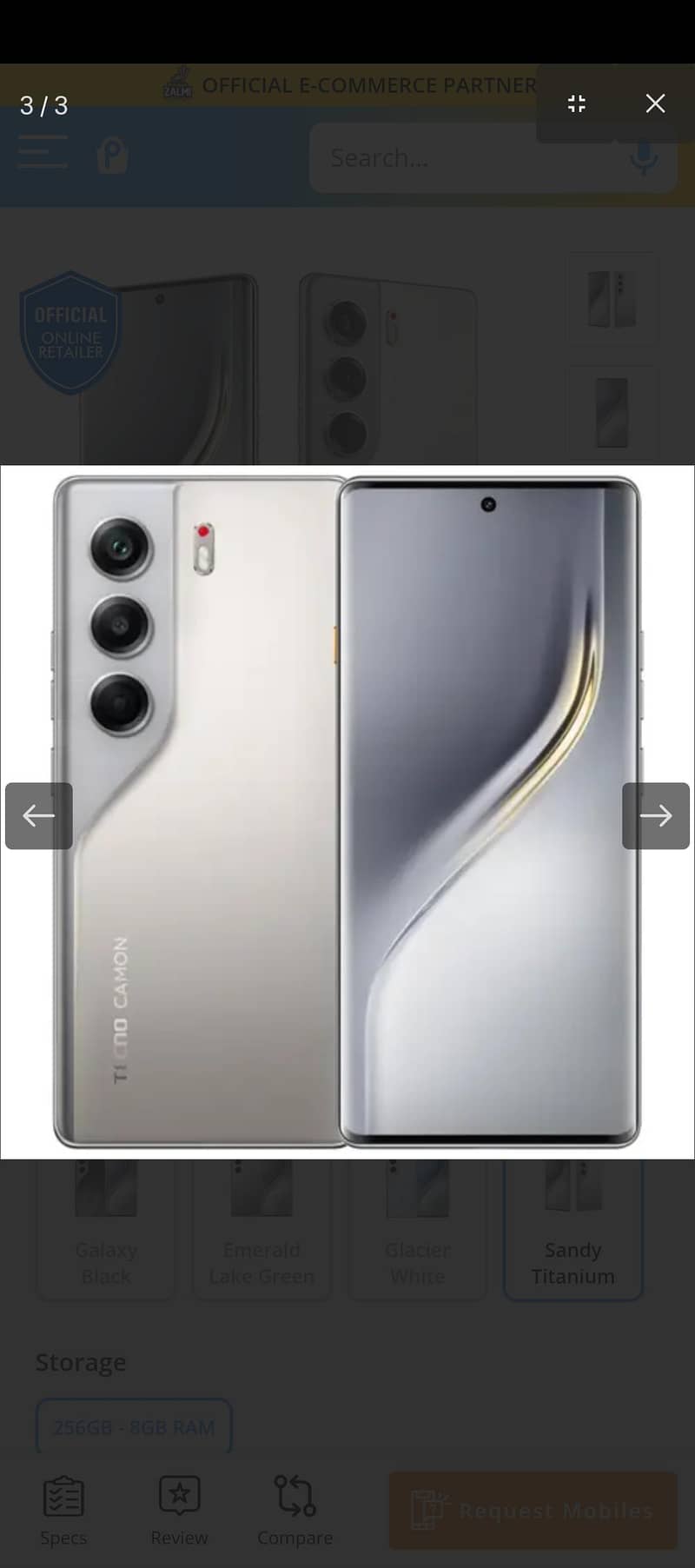 camon 40 pro 0