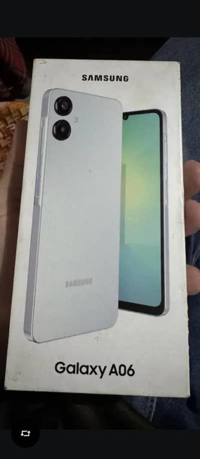 used Samsung A06  mobile no 03152615494