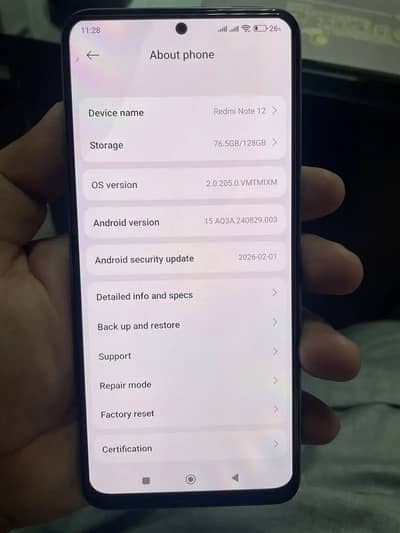 Xiaomi Redmi Note 12