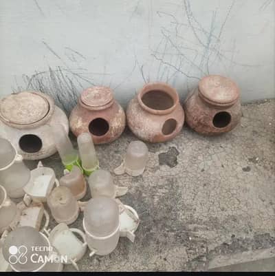 Birds Parrot Food pot Accessories