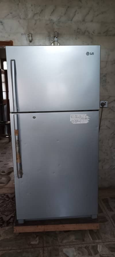 LG 26 Cu Ft Large Double Door Fridge – Fully Working – Urgent Sale