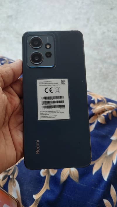 Redmi Note 12 With box  and Orignal charger.   Samsung