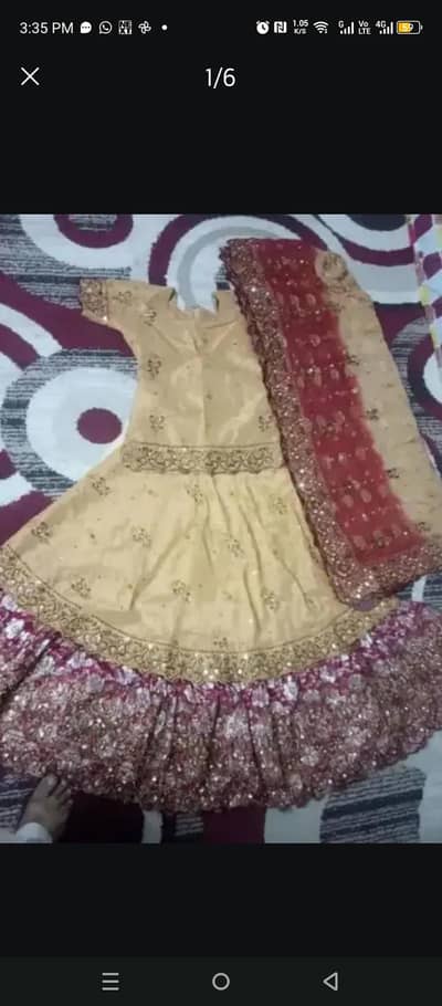 Bridal wedding sharara for sale