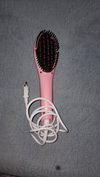 hot hair straightener brush