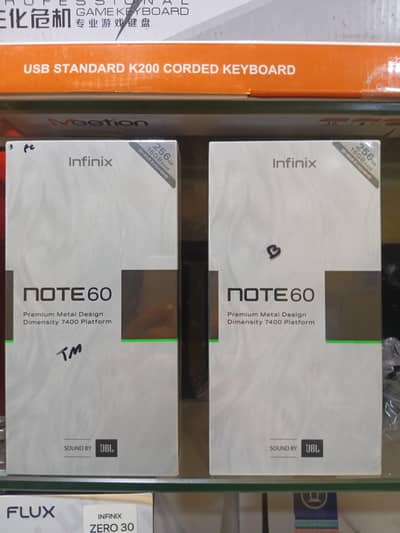 new model Infinix note 60 box pack  2  mobile available for sale